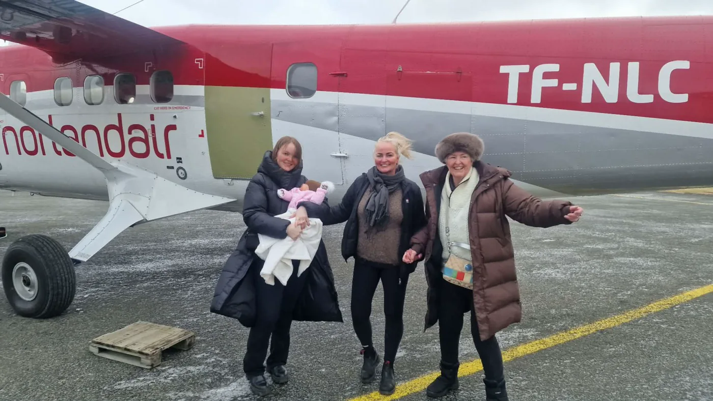 Aukaflug vegna þorrablóts Grímseyinga í dag