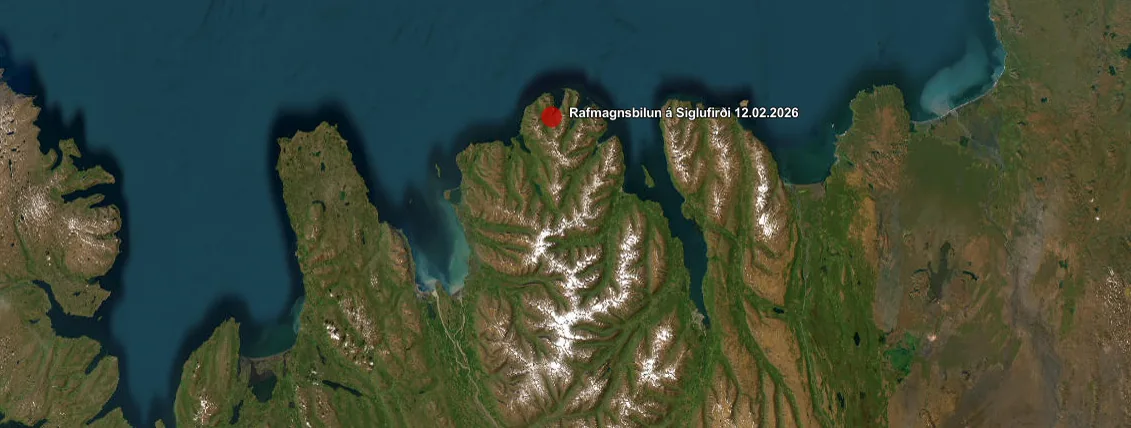 Rafmagn fór af á Siglufirði, bilanaleit í fullum gangi – Uppfært